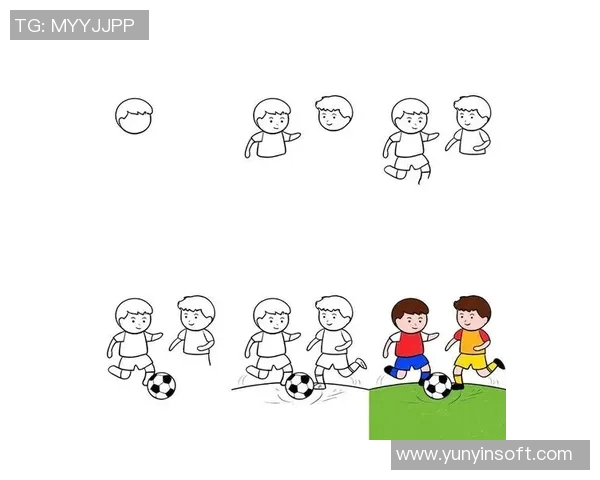 简单易学的足球明星漫画简笔画教程适合初学者和儿童创作